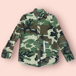 phenomenon japan aw11 camouflage button up shirt